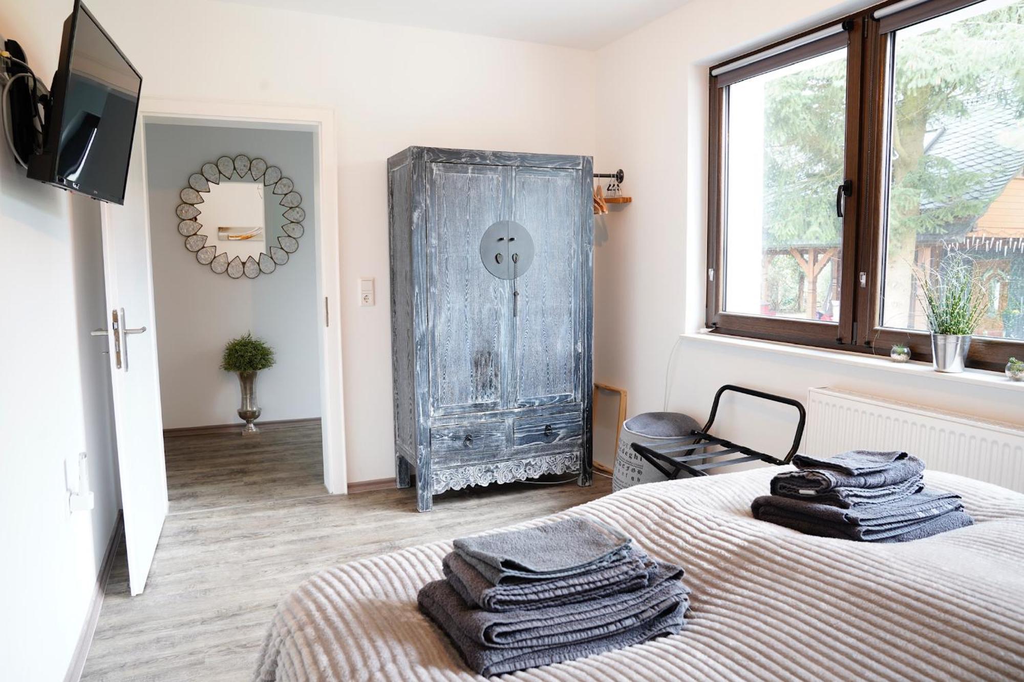 Rotterode Wellness Am Morgengau Mit Whirlpool Und Sauna מראה חיצוני תמונה